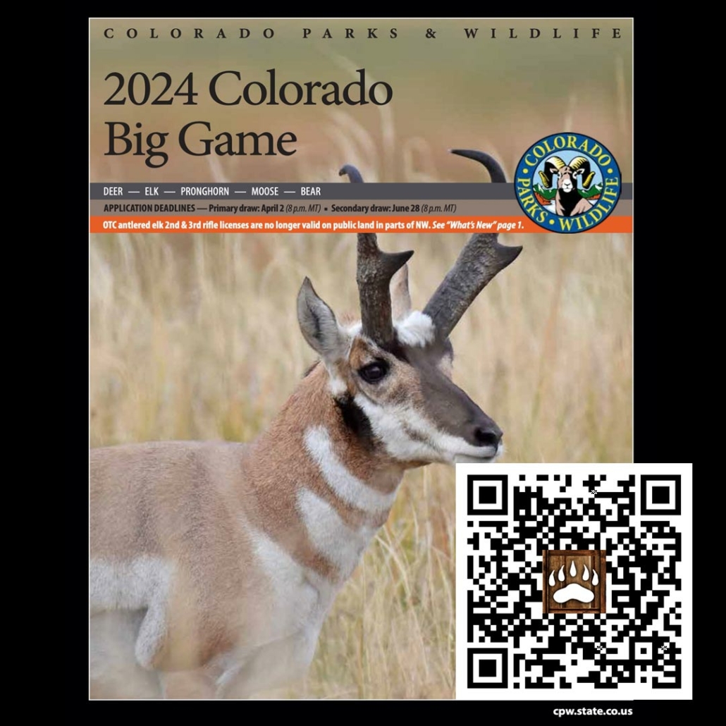 coloradobiggamebrochureregulations2024 Bear Creek Archery